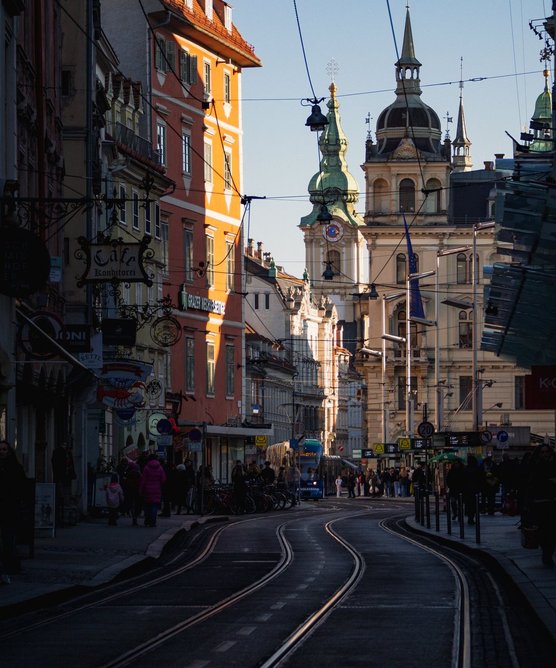 Blick über Graz